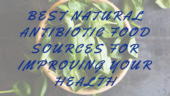 Best Natural Antibiotic Food Sources for Improving Your Health